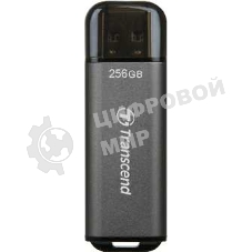Флешка USB Transcend JetFlash 920 (TS256GJF920), 256Gb, USB 3.1, R/W 420/400, темно-серый