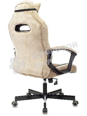 Кресло Бюрократ VIKING 6 KNIGHT BR FABRIC коричневый, ткань, 120 кг, механизм качания