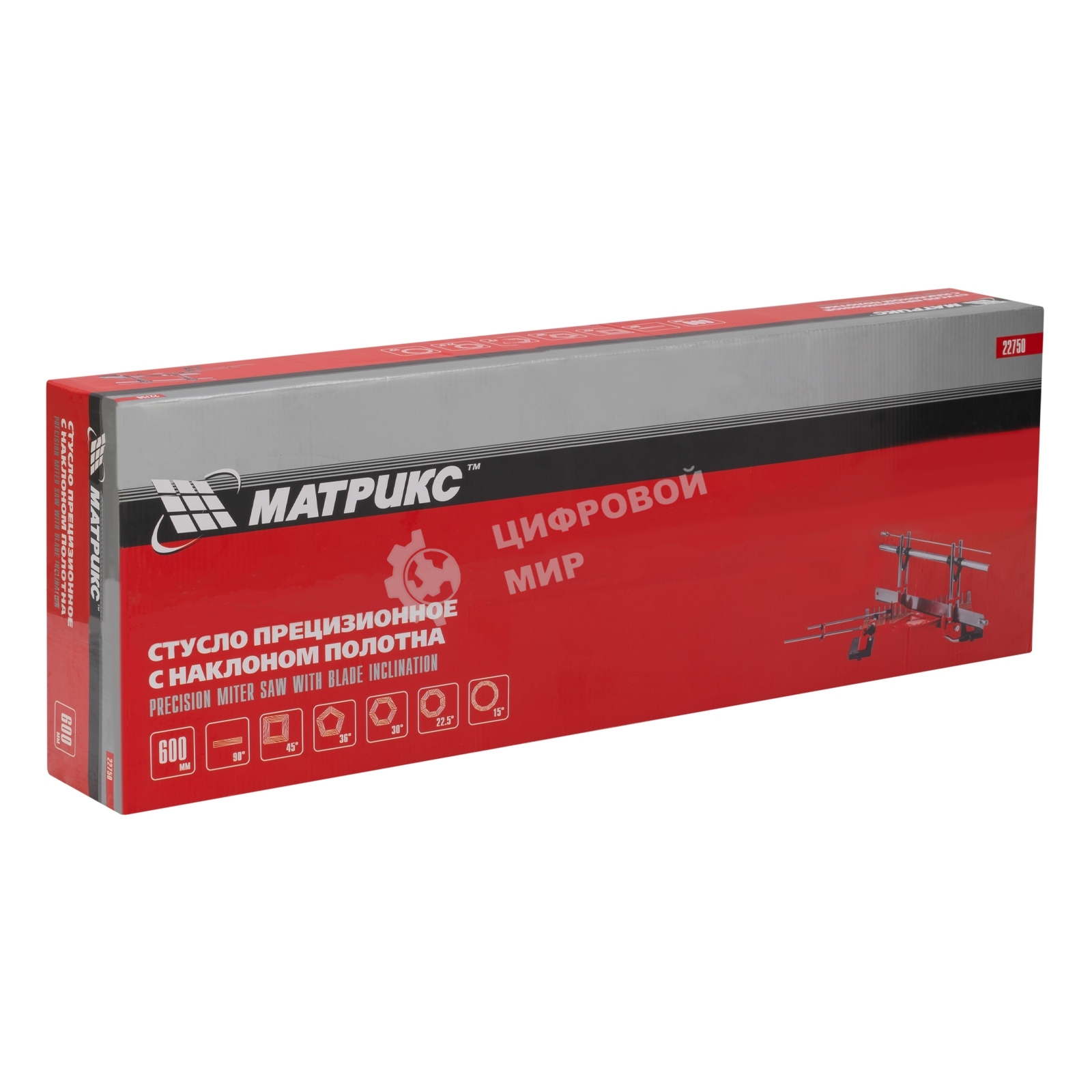 Стусло Matrix, 600 мм, прецизионное, с наклоном полотна MАТРИКС