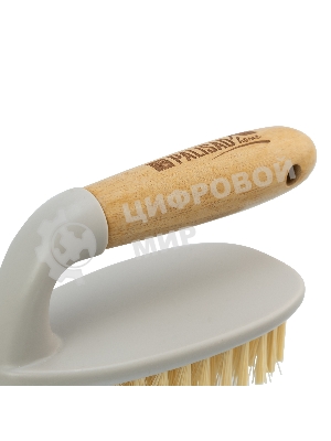 Щетка-утюг 145х65 мм, бамбуковая рукоятка, Home Palisad
