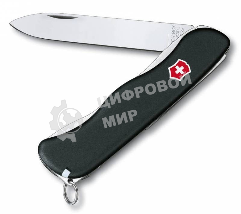 Нож перочинный Victorinox Sentinel (0.8413.3) 111мм 4функций черный карт.коробка