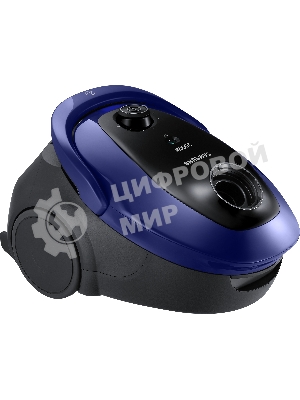 Пылесос Samsung VC20M251AWB синий, 460/2000 Вт, уборка сухая, пылесборник мешок 2.5 л