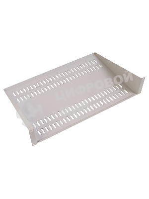 Полка перфорированная консольная 2U, глубина 200 мм, МС-20