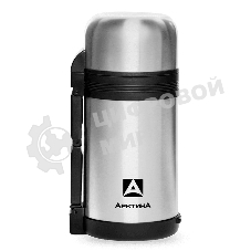 Термос Арктика, 201-1000, универсальная пробка, 1 л, с ручкой + чашка, холод/тепло 20 ч