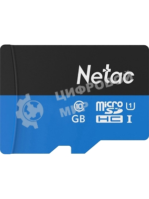 Флеш карта microSDHC 8Gb Netac P500 NT02P500STN-008G-S (без SD адаптера) 80Mb/s