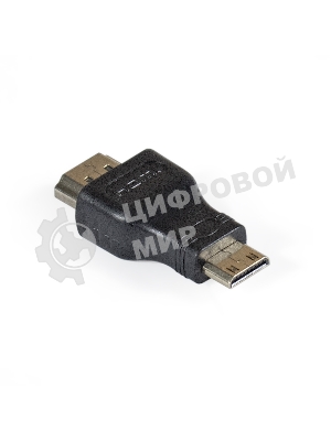 Переходник Exegate EX284924RUS HDMI-miniHDMI EX-HDMI-FMC (19F/19M, позолоченные контакты)