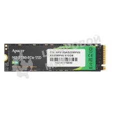 Накопитель SSD Apacer AS2280P4U, 512Gb, PCIe 3.0 x4, M.2 2280, NVMe, R/W 3500/2300
