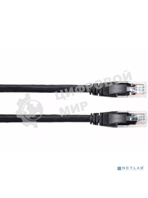 Патч-корд литой AOpen ANP612B-BK-5M (7/0.20) UTP Cat.6 черный 5m