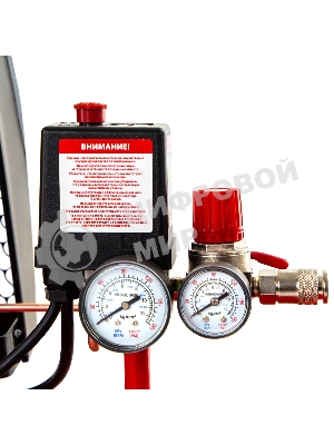 Компрессор воздушный МТХ КР2500/80 рем. привод, 2,5 кВт, 80 л, 420 л/мин