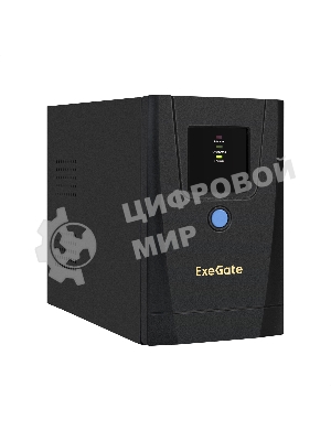 Источник бесперебойного питания ExeGate SpecialPro UNB-650.LED.AVR.1SH.2C13.RJ.USB
