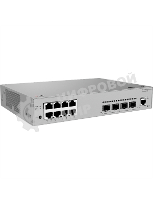 Коммутатор Huawei eKit S220-8T4S (L2, 8*10/100/1000BASE-T ports, 4*GE SFP ports, built-in AC power)