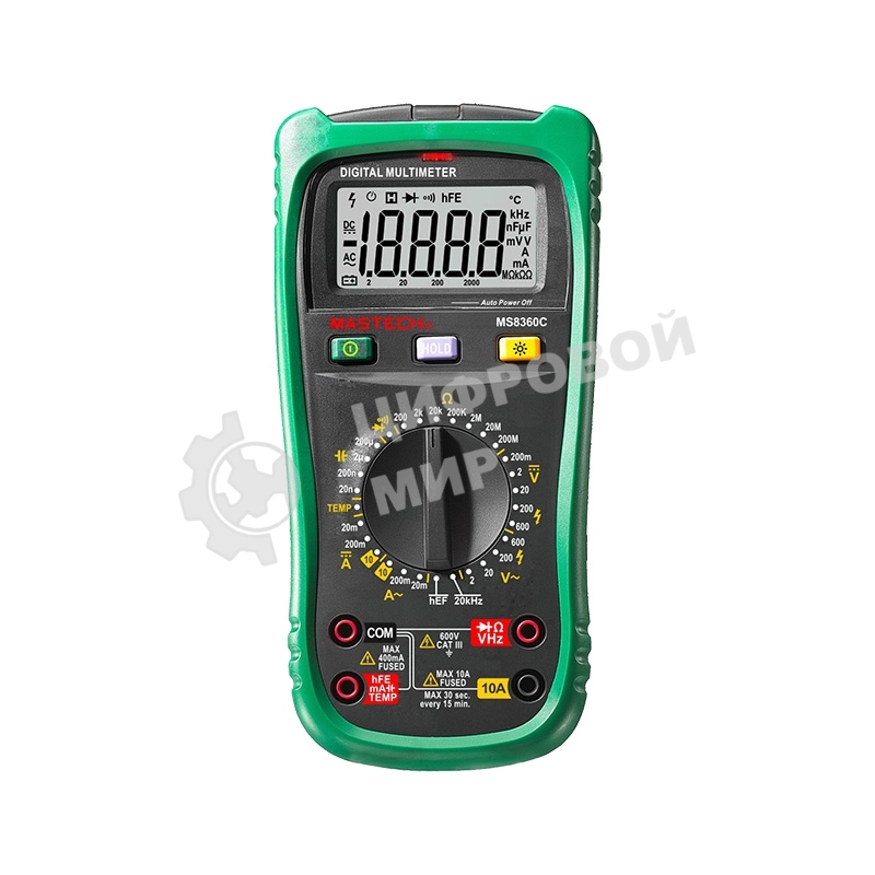 Профессиональный мультиметр MASTECH MS8360C 13-2027