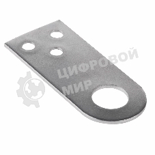 Накладка для замка 30х70 цинк ЧЕТЫРЕ СЕЗОНА