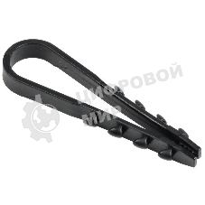 Дюбель-хомут 5-10 мм d=5 мм для круглого кабеля нейлон черный (уп. 100 шт) IEK UHH36-5-10-100