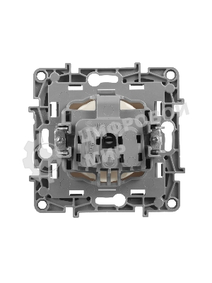 Розетка 2К винты, сл. кость ETIKA 