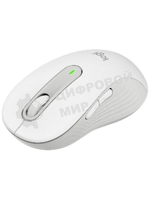 Мышь беспроводная Logitech Signature M650 L белый, 4000 dpi, радиоканал, Bluetooth, USB, кнопки - 5