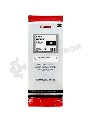Картридж струйный Canon PFI-320 BK 2890C001 черный (300мл) для Canon Canon imagePROGRAF TM-200/205