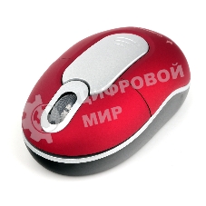 Мышь беспроводная Gembird MUSW-605 красный, 1200 dpi, радиоканал, USB, кнопки - 3