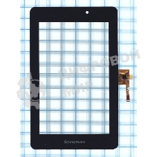 Сенсорное стекло (тачскрин) для Lenovo LePad S2007, черное