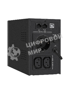 Источник бесперебойного питания ExeGate SpecialPro UNB-650.LED.AVR.1SH.2C13.RJ.USB