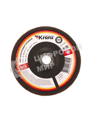 Круг лепестковый торцевой Kranz P40, 180х22,2 мм