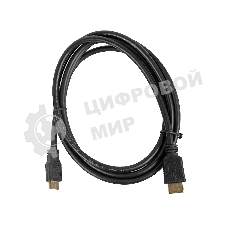 Кабель Cablexpert HDMI-mini HDMI CC-HDMI4C-6, 19M/19M, v2.0, медь, позол.разъемы, экран, 1.8м, черный, пакет