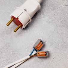 Клемма соединительная многоразовая Rexant 2-проводная, серый, 0.08-4 мм² (20 шт./уп.)