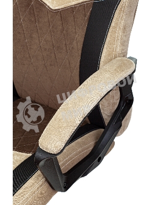 Кресло Бюрократ VIKING 6 KNIGHT BR FABRIC коричневый, ткань, 120 кг, механизм качания