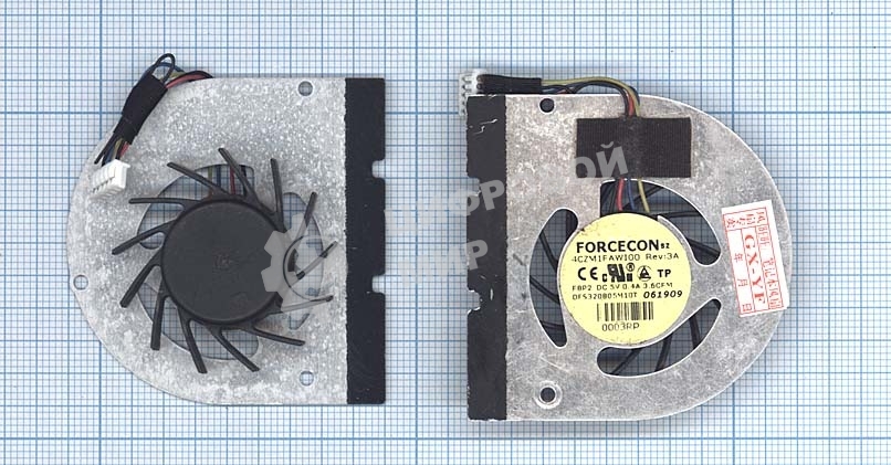 Вентилятор (кулер) для ноутбука Dell Latitude 2100
