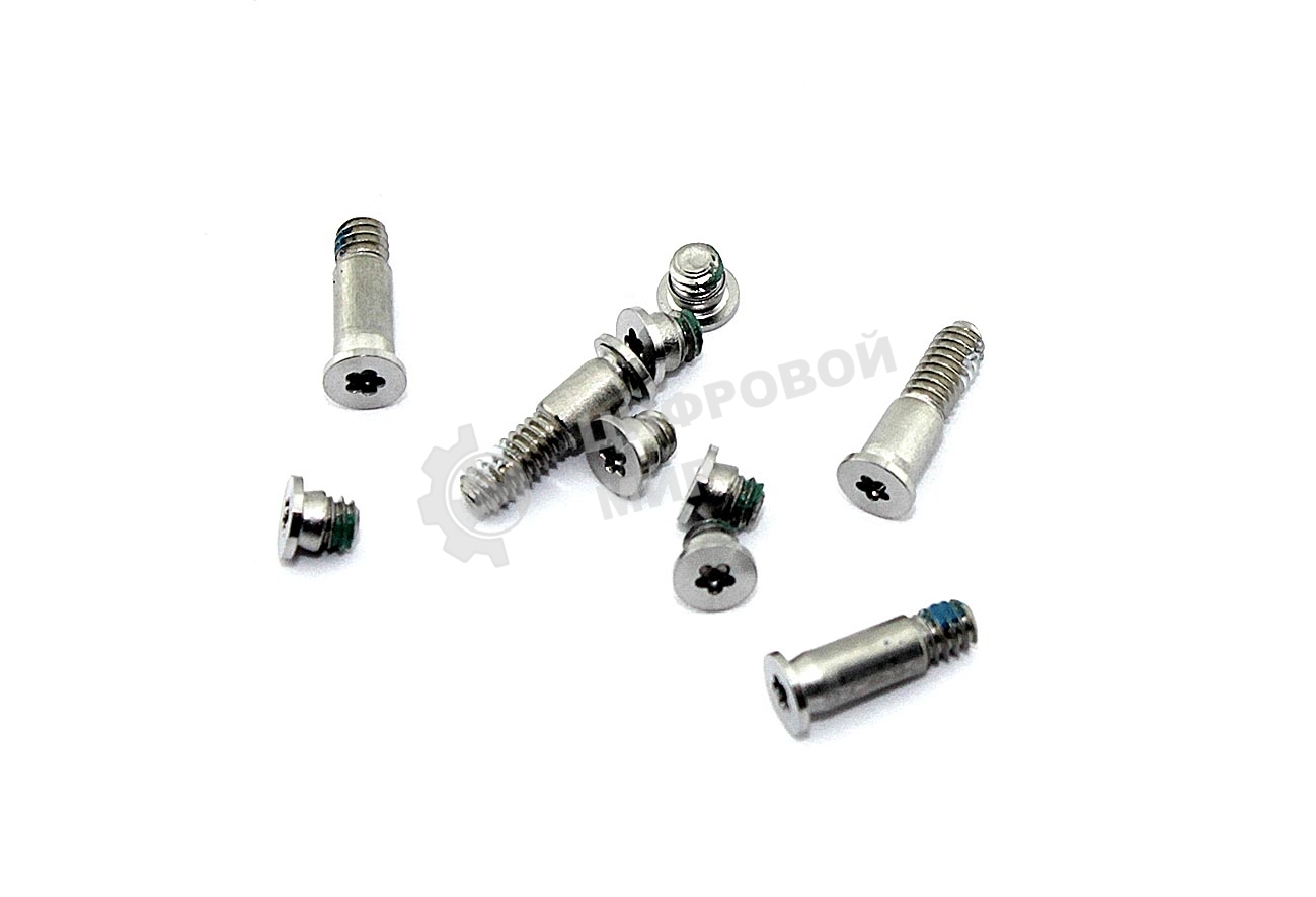 Винты нижней части корпуса серебристые для Apple MacBook Air 13 Retina (2019 года) A1932