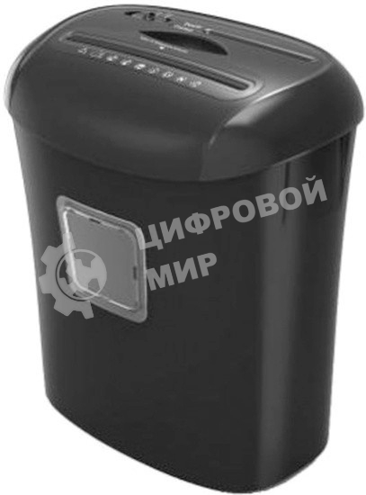 Шредер Gladwork iShred 14HCD Effect черный (секр.P-4) перекрестный 14лист. 26лтр. скрепки скобы пл.карты CD