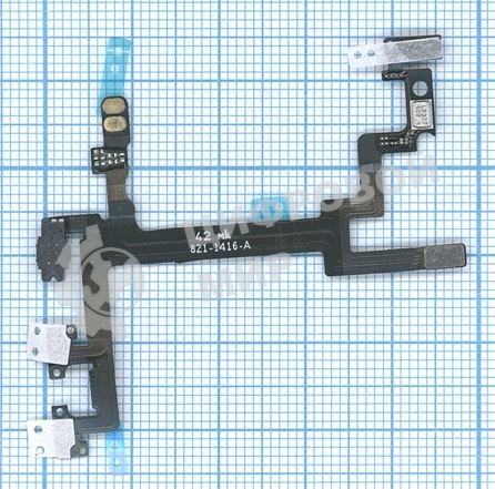 Шлейф кнопки включения и кнопок громкости для iPhone 5
