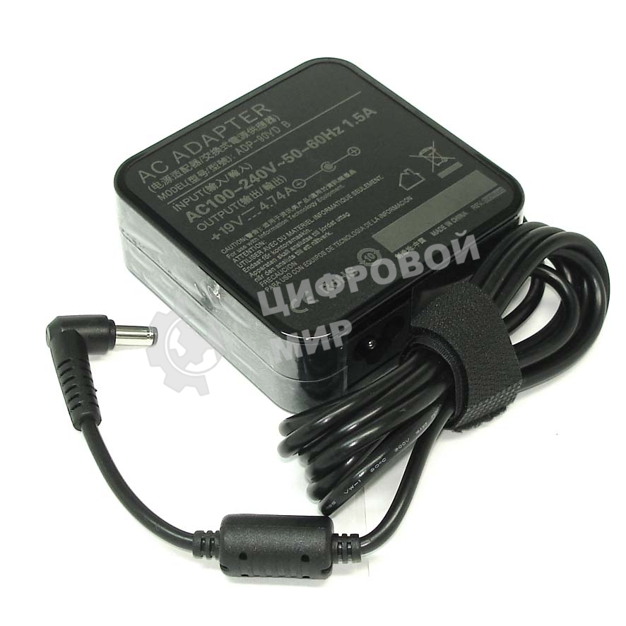 Блок питания (сетевой адаптер) для ноутбуков Asus 19V 4.74A 5.5x2.5мм 90W OEM