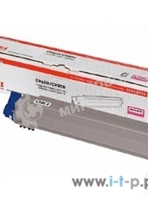 Картридж лазерный Oki C9600/9800 пурпурный 15K (42918914/42918962)