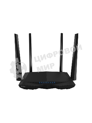 Маршрутизатор Tenda AC6 AC1200 Двухдиапазонный, Wi-Fi маршрутизатор, 4*5 дБи внешние антенны
