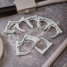 Крепеж-клипса для монтажного пистолета Rexant Ø 50 мм, серая (25 шт/уп)