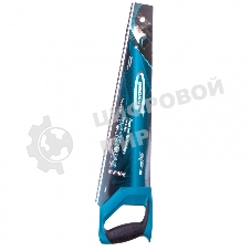 Ножовка Gross 24104 по дереву piranha 500мм 11-12 tpi зуб - 3d каленый зуб двухкомпонентная рукоять