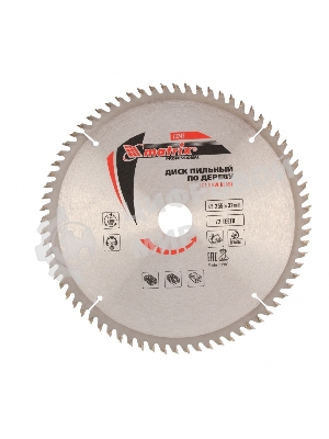 Круг пильный твердосплавный Matrix по дереву 255 х 32мм 72 зуба + кольцо 30/32