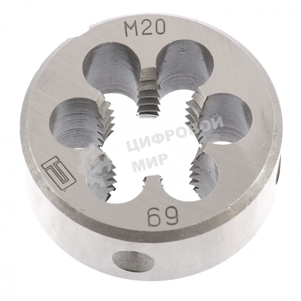 Плашка Сибртех М20 х 2,5 мм