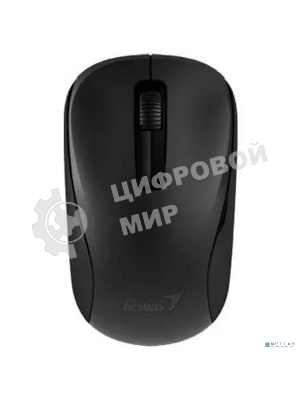 Мышь беспроводная Genius NX-7005 черный, 1200 dpi, радиоканал, USB, кнопки - 3