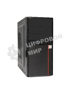 Компьютерный корпус ExeGate EX277439RUS Minitower MA-371X Black, mATX (без БП)