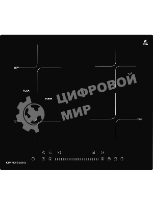 Индукционная варочная панель ICS 612 Индукция, 60 см, 4 конфорки, черный