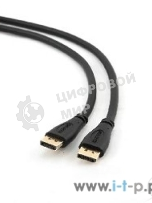Кабель DisplayPort Gembird/Cablexpert, 1м, 20M/20M, черный, экран, пакет