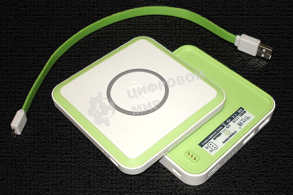 Портативный аккумулятор G-POWER STX6000II J32II на 5000mAh с QI модулем