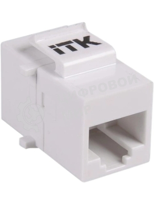 Проходной адаптер cat.5e UTP, RJ45-RJ45, тип Keystone Jack CS7-1C5EU ITK