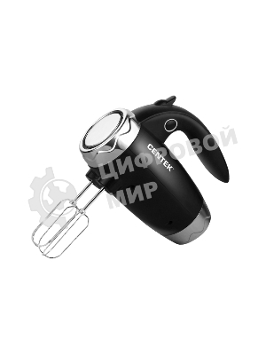 Миксер Centek CT-1115 черный/хром 350 Вт