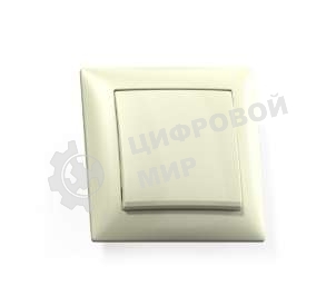 Выключатель Кунцево-Электро 1-кл. СП Селена 10А IP20 С110-378 сл. кость