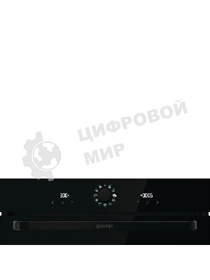 Духовой шкаф электрический Gorenje BOS67371SYB черный, встраиваемый