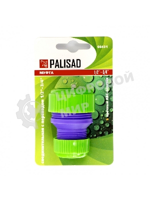 Муфта соединительная Palisad с переходом 1/2