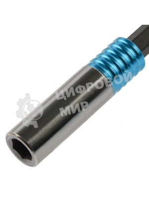 Адаптер для бит Gross с двойным держателем и магнитом, 65 мм, 1/4